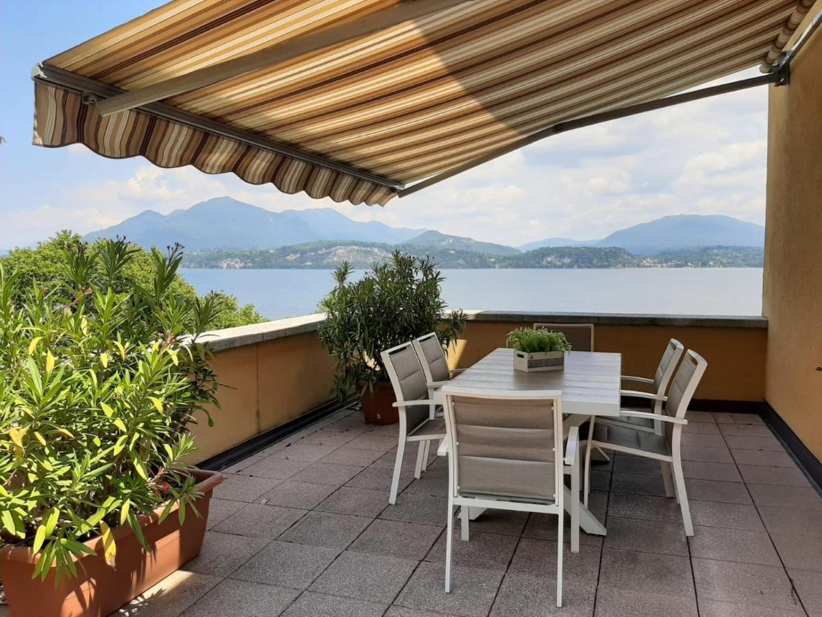 Bmp Apartment Gioiosa 1 Terrazza Vista Lago Belgirate Bagian luar foto