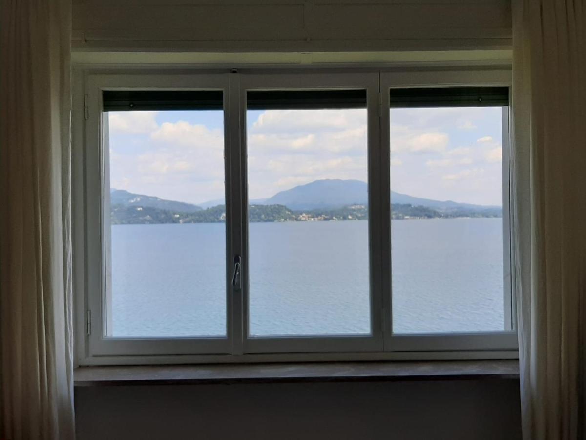 Bmp Apartment Gioiosa 1 Terrazza Vista Lago Belgirate Bagian luar foto